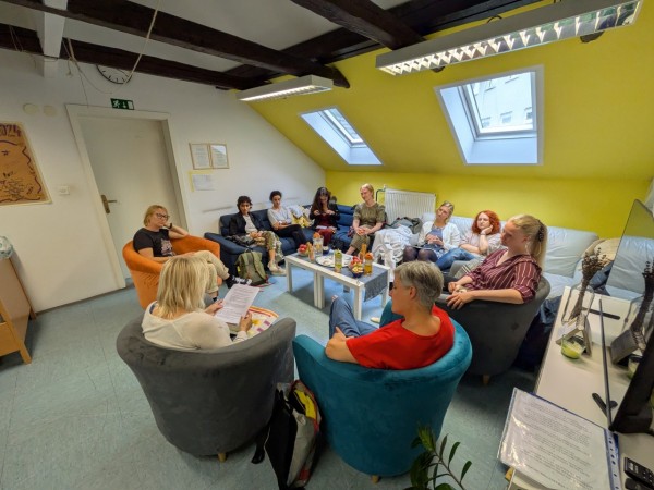 Obisk mednarodnih partnerjev v projektu Kultura za duševno zdravje